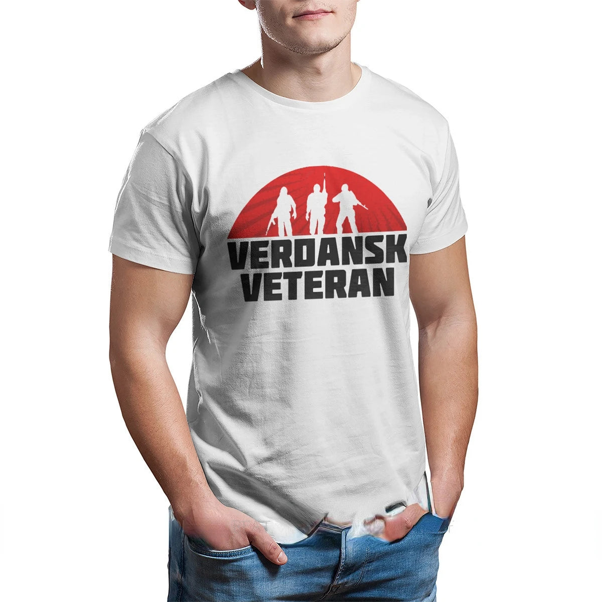 COD Warzone Game Graphic TShirt for Men Verdansk Veteran Casual Short-sleev Tops Summer Comfortable Tee Ropa Hombre Camisetas