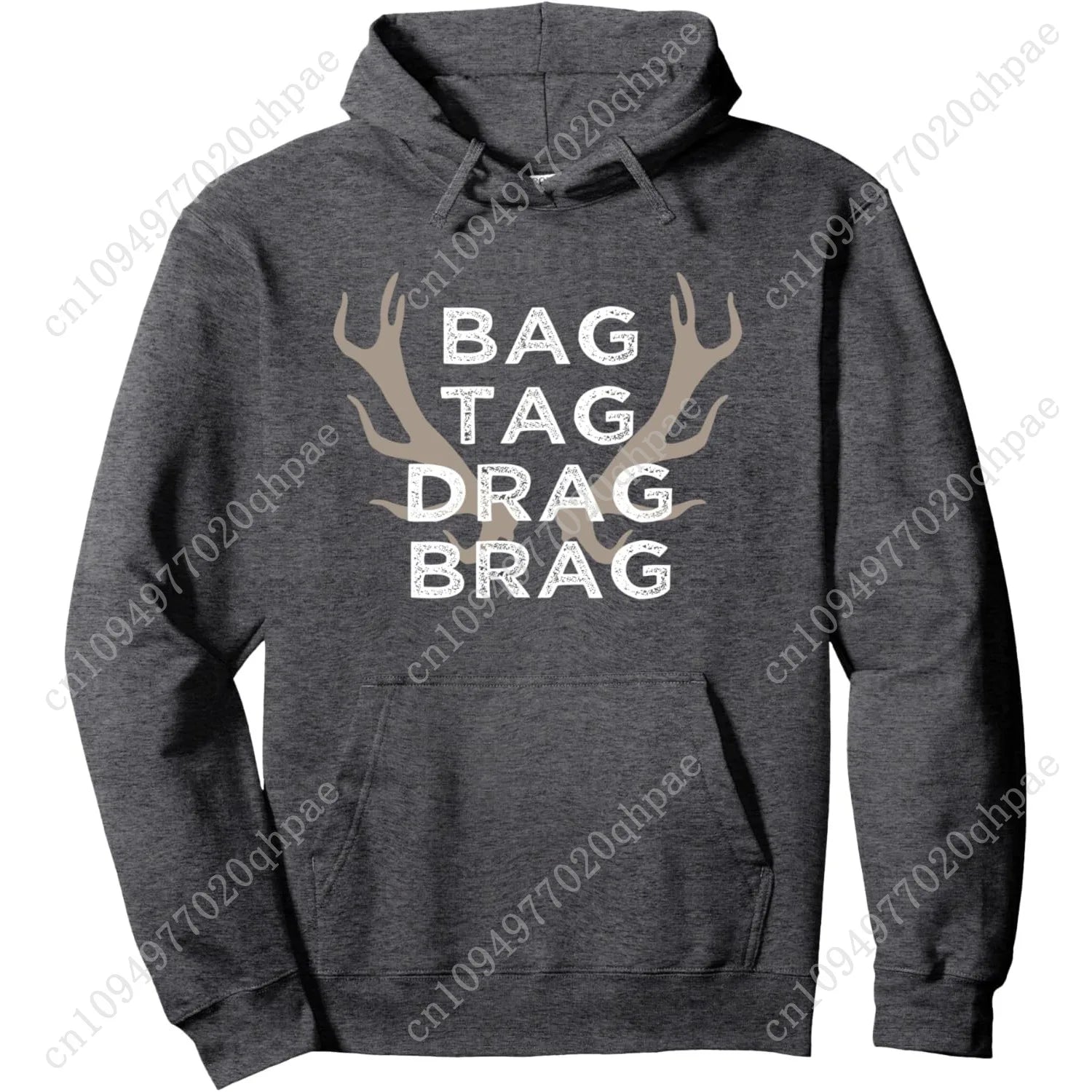 Hunting Hoodie Deer Bow Hunter Sweatshirt Gift Men Teens Pullover Hoodie