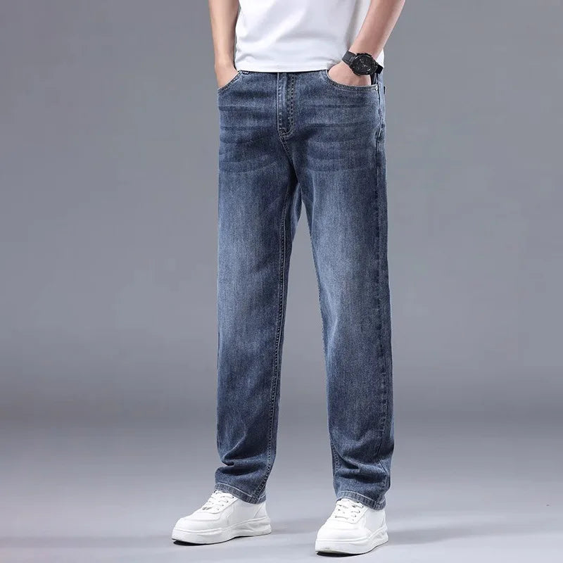 Men's Clothing Men's Trousers Man Pants Fashionable Jeans Fashion Pants Spring Clothing Autumn Casual Clothes Teenage Jeans New