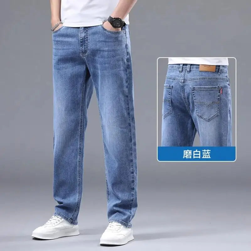 Men's Clothing Men's Trousers Man Pants Fashionable Jeans Fashion Pants Spring Clothing Autumn Casual Clothes Teenage Jeans New