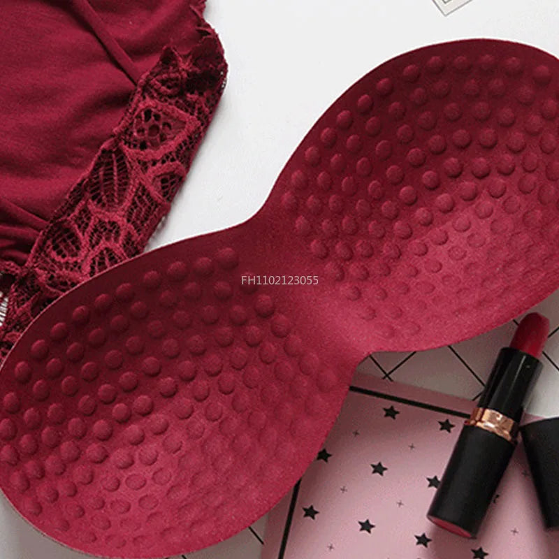 1PC Full Lace Beauty Back Cross Slim With Chest Pad Gathered Hollow Tube Top underwear women bra wire free bra bralette bralette