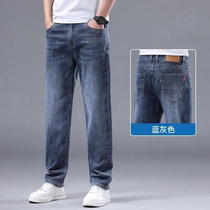 Men's Clothing Men's Trousers Man Pants Fashionable Jeans Fashion Pants Spring Clothing Autumn Casual Clothes Teenage Jeans New