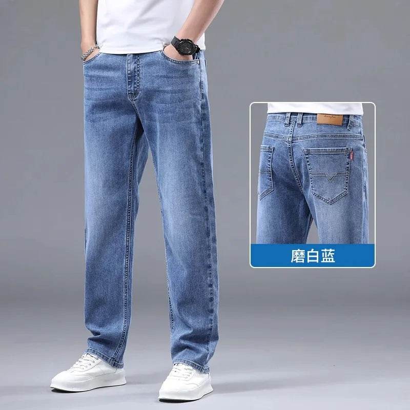 Men's Clothing Men's Trousers Man Pants Fashionable Jeans Fashion Pants Spring Clothing Autumn Casual Clothes Teenage Jeans New