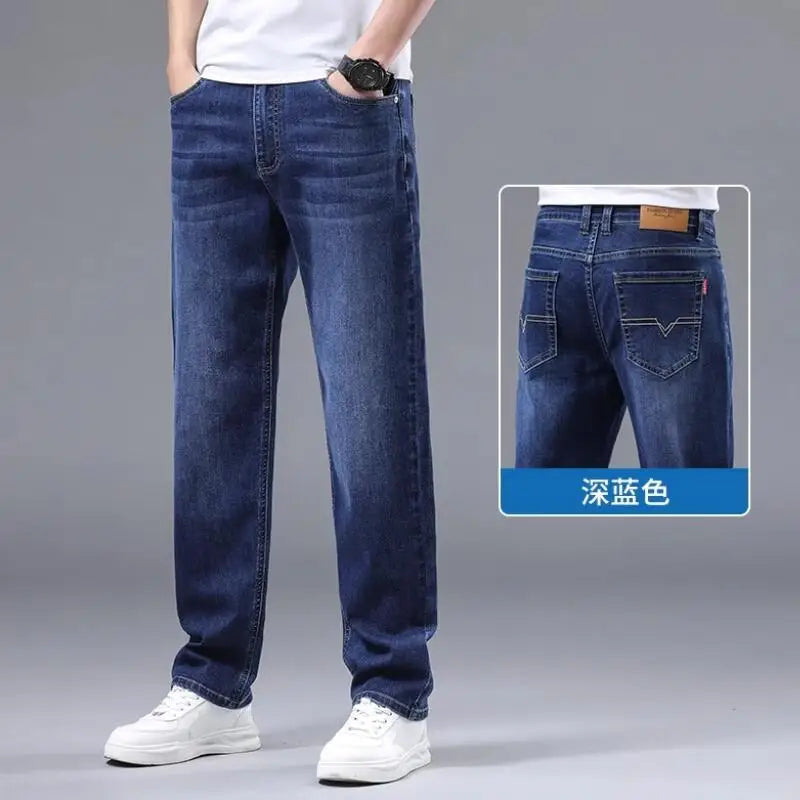 Men's Clothing Men's Trousers Man Pants Fashionable Jeans Fashion Pants Spring Clothing Autumn Casual Clothes Teenage Jeans New