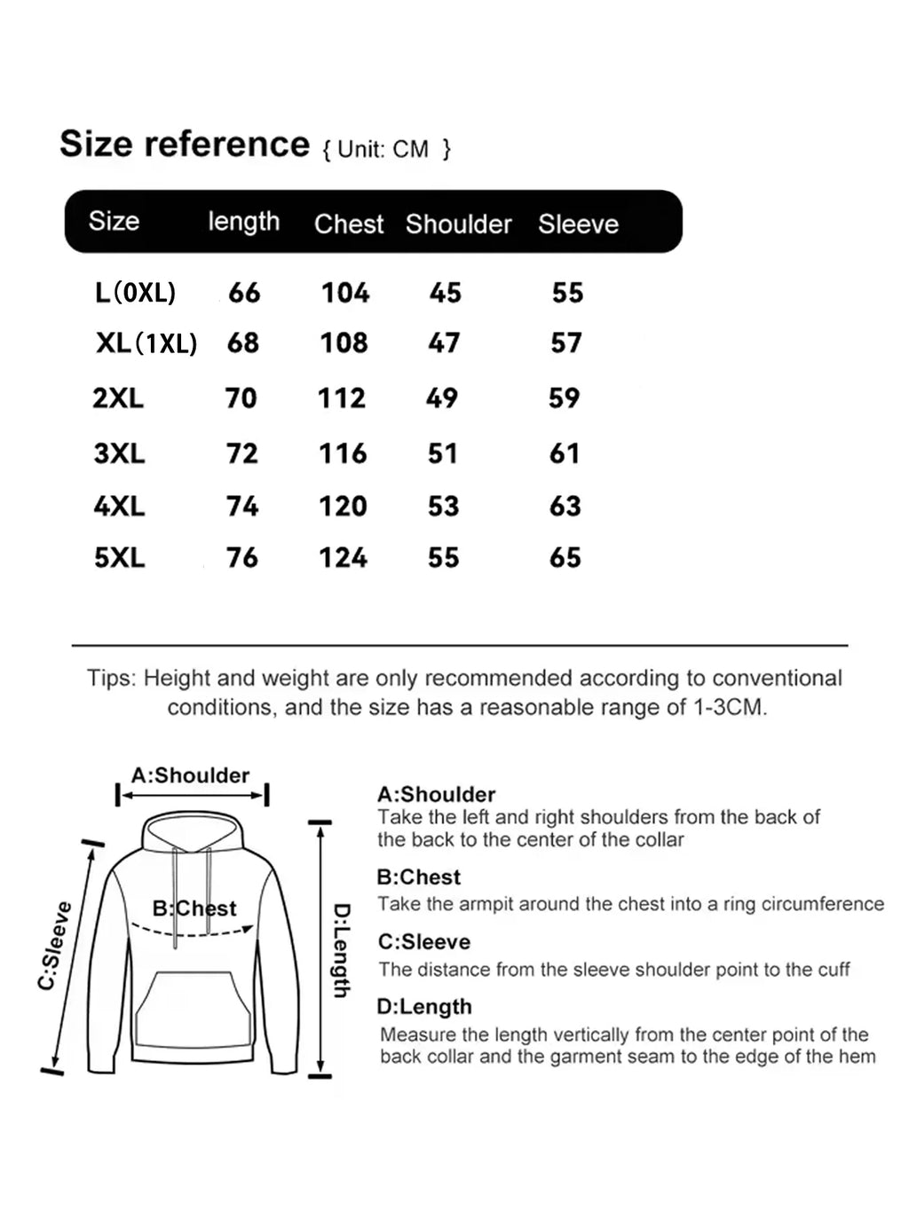 Men's and Women's Plus Size Print Top, Loose Casual, Soft, Comfortable and Breathable, Outdoor Sports Loose Pullover Hoodie
