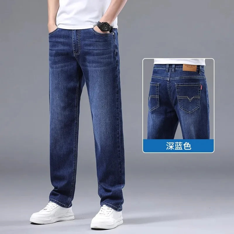 Men's Clothing Men's Trousers Man Pants Fashionable Jeans Fashion Pants Spring Clothing Autumn Casual Clothes Teenage Jeans New